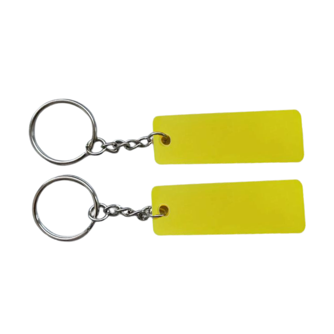 Customisable Number Plate 4D Key Rings